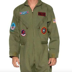 Men's Top Gun Maverick Flight Suit Costume